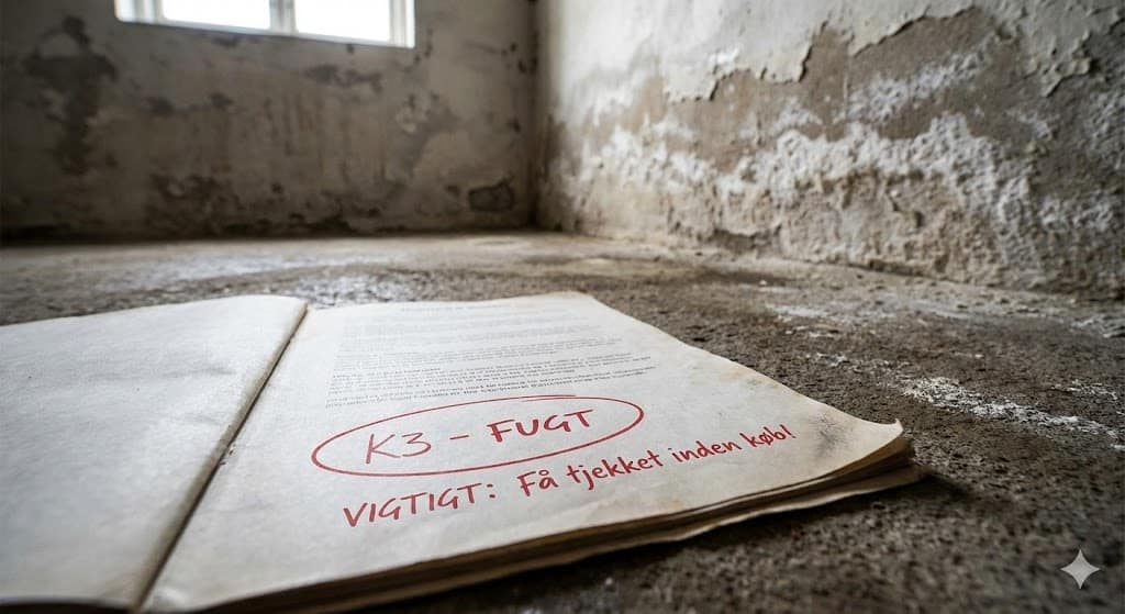 K3 i tilstandsrapporten: Skal jeg droppe huskøbet pga. fugt i kælderen?